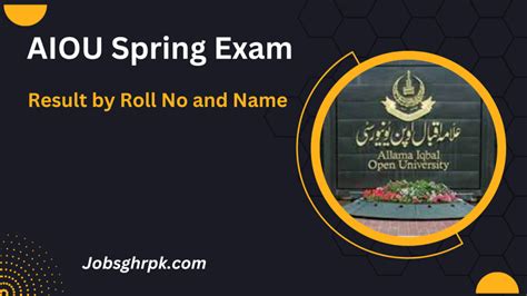 aiou previous result|Examination .